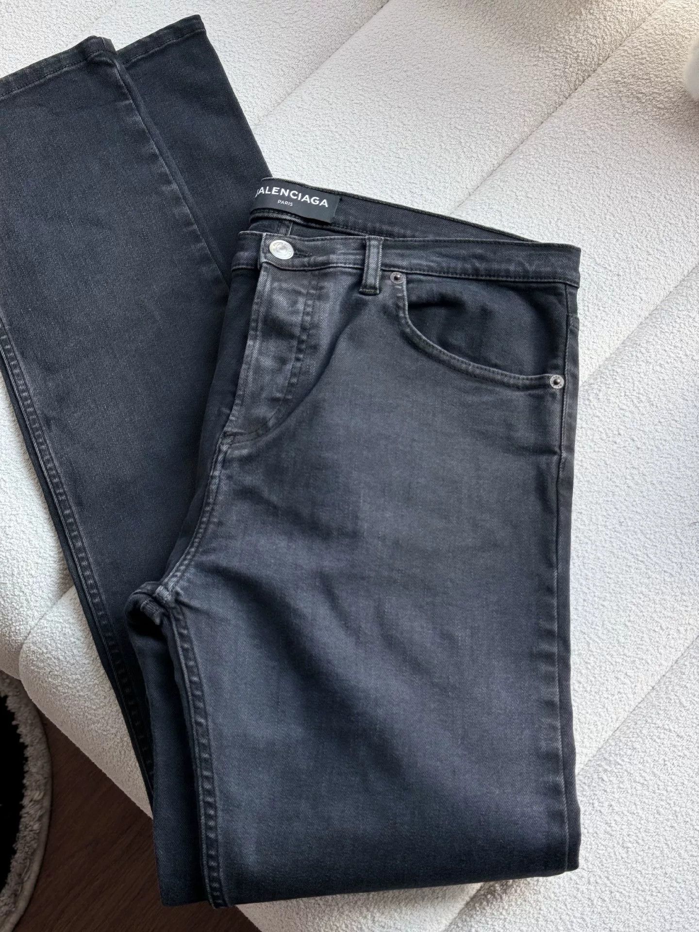 Balenciaga Balenciaga Men's Straight-Leg Jeans Size US 32 / EU 48 - 3 Thumbnail