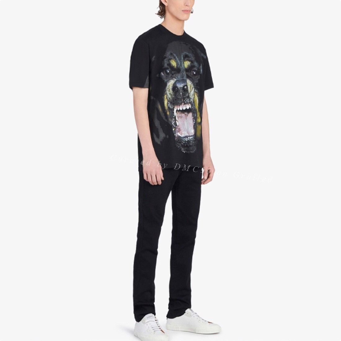 Givenchy Givenchy Rottweiler Dog Head Print T-shirt Size US M / EU 48-50 / 2 - 7 Thumbnail