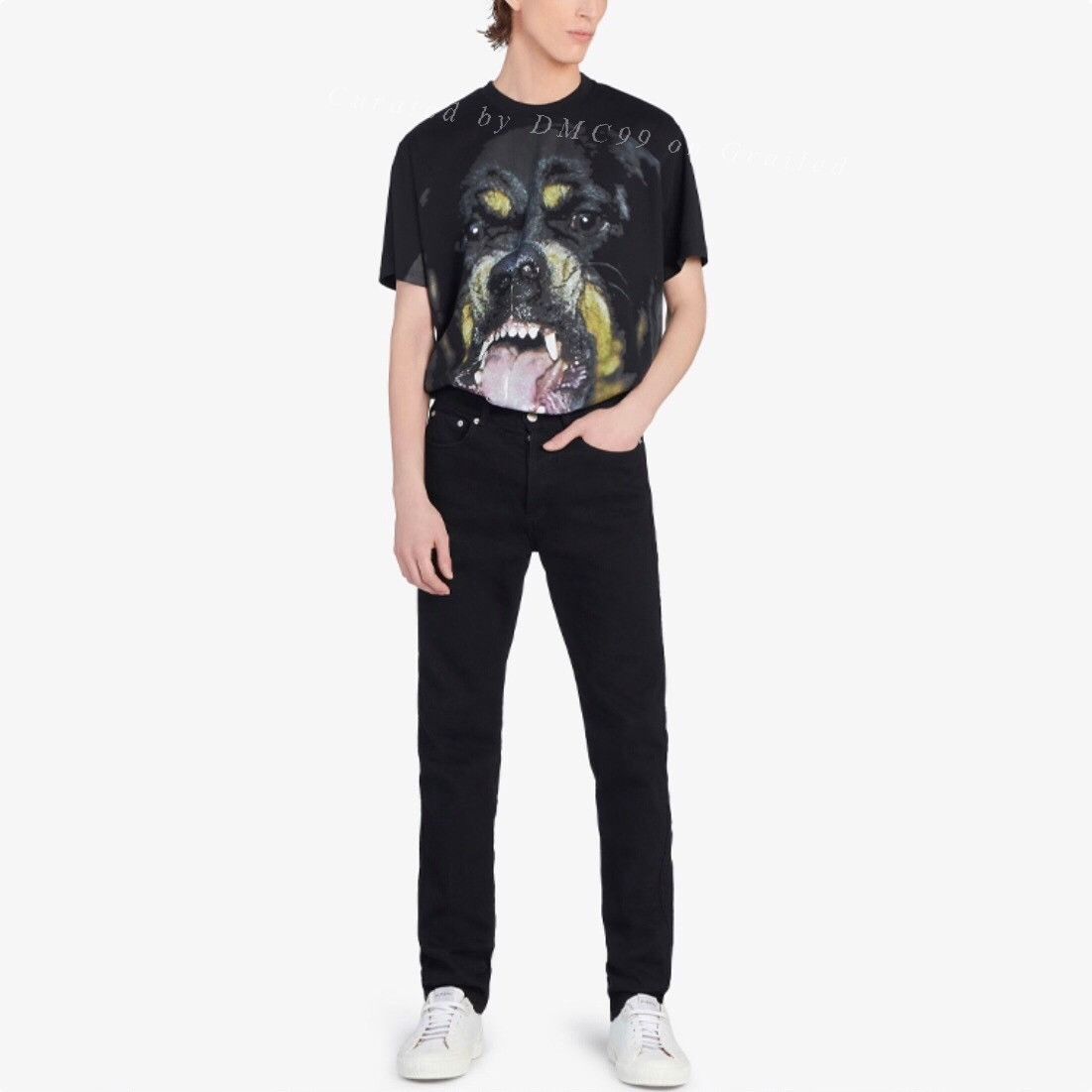 Givenchy Givenchy Rottweiler Dog Head Print T-shirt Size US M / EU 48-50 / 2 - 6 Thumbnail