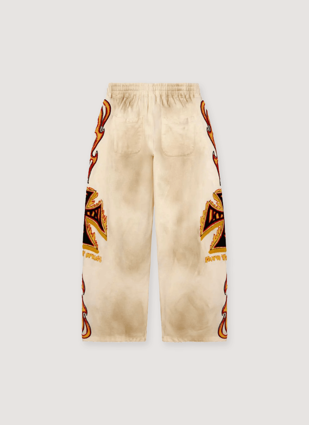 Vale Forever La Flare Sweatpants Bone Size US 30 / EU 46 - 2 Thumbnail