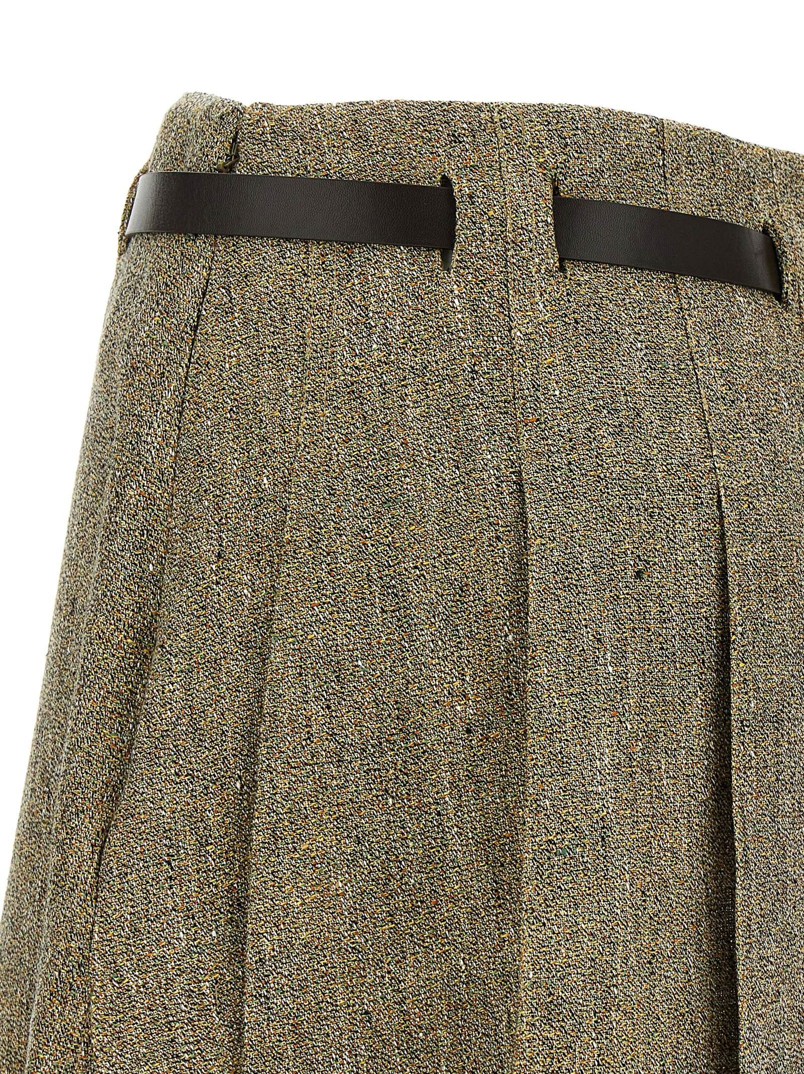 Salvatore Ferragamo 'Gancini' belt skirt Size 28" / US 6 / IT 42 - 4 Thumbnail