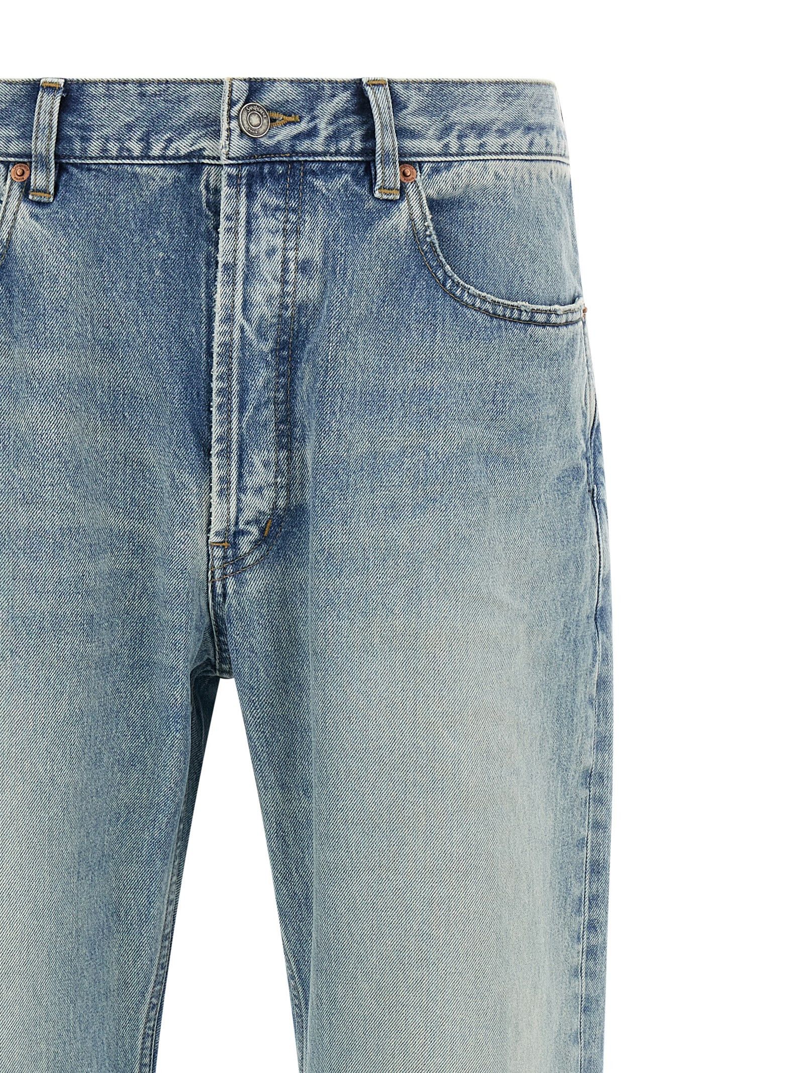 Saint Laurent Paris Wide leg jeans Size US 33 - 3 Thumbnail