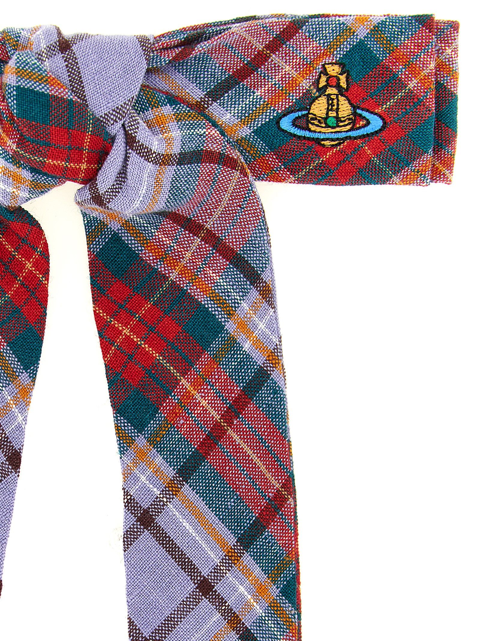 Vivienne Westwood 'RTW Tartan' hair clip Size ONE SIZE - 3 Thumbnail