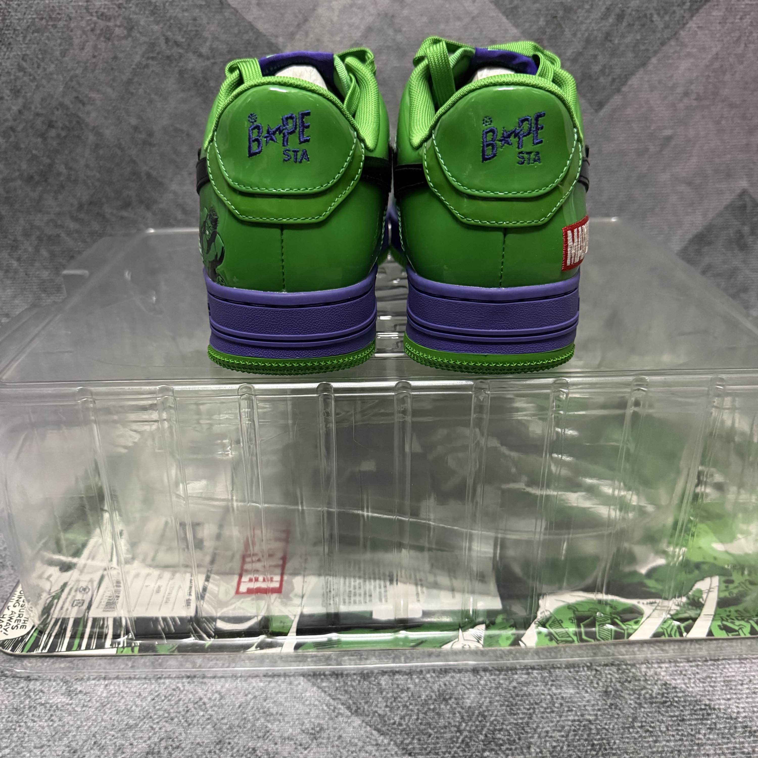 Bape A Bathing Ape x Marvel Bape Sta Hulk Size 9 Size US 9 / EU 42 - 3 Thumbnail