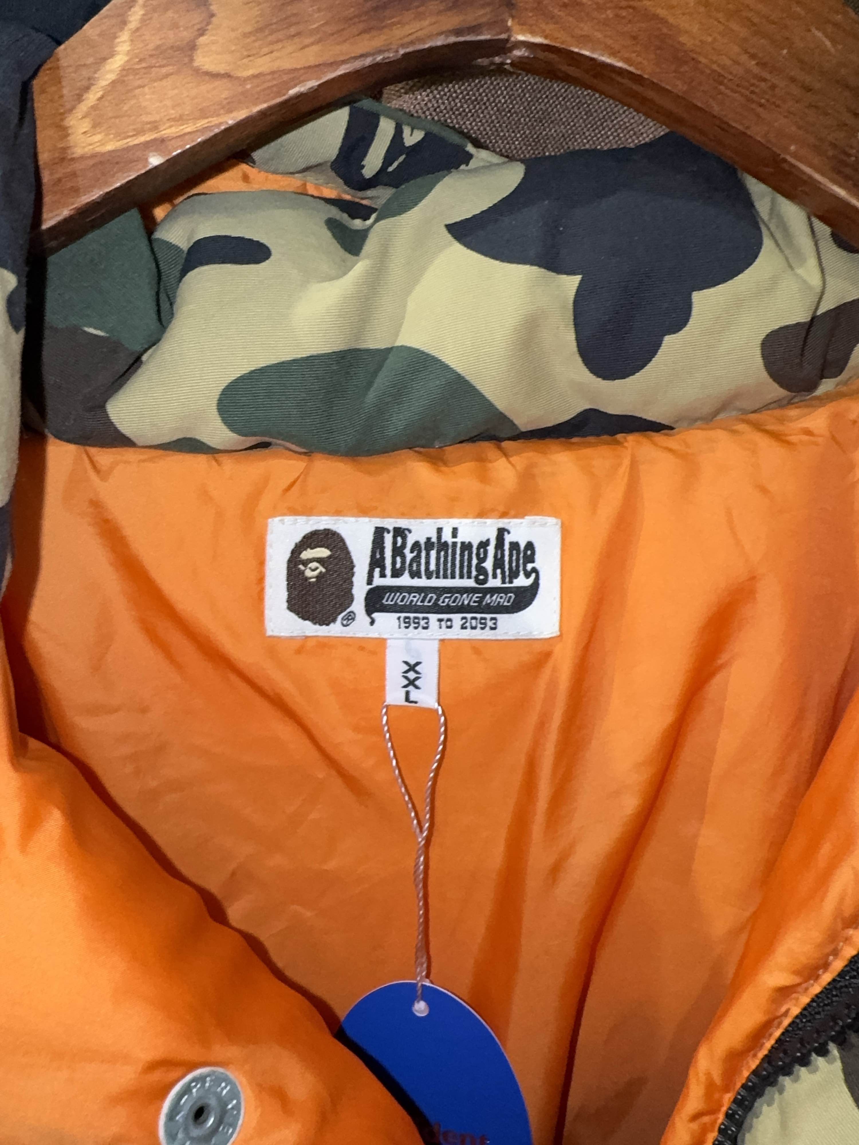 Bape A Bathing Ape Camo Down Jacket Size XXL Size US XXL / EU 58 / 5 - 3 Thumbnail