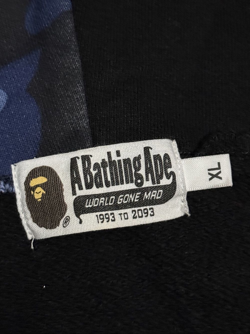 Bape A Bathing Ape WGM Shark Full Zip Hoodie XL Size US XL / EU 56 / 4 - 3 Thumbnail