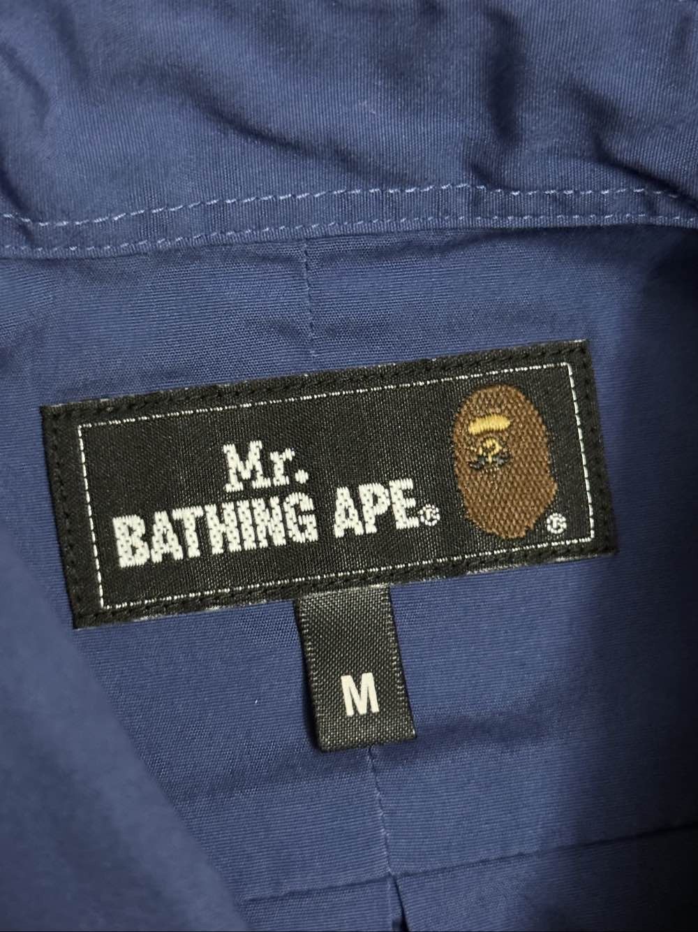 Bape Mr. BATHING APE Ape Head Short Sleeve Shirt Size M Size US M / EU 48-50 / 2 - 3 Thumbnail