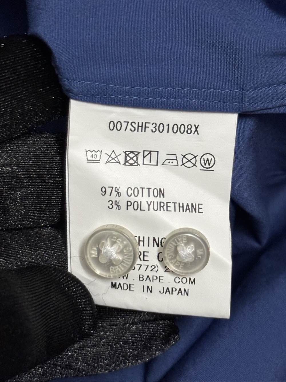 Bape Mr. BATHING APE Ape Head Short Sleeve Shirt Size M Size US M / EU 48-50 / 2 - 7 Thumbnail