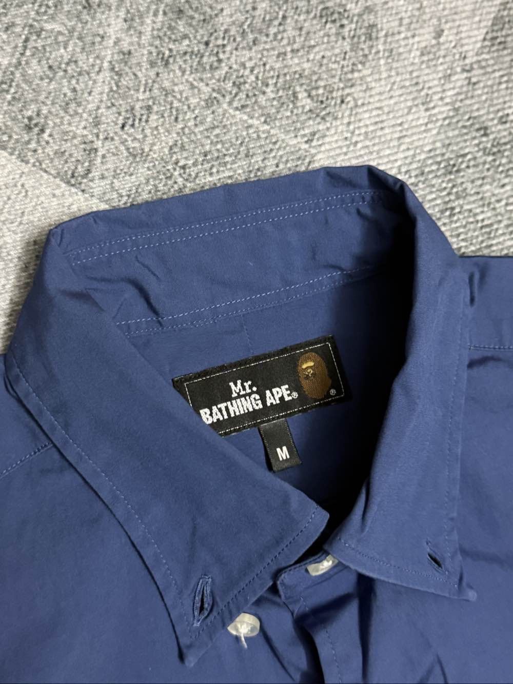 Bape Mr. BATHING APE Ape Head Short Sleeve Shirt Size M Size US M / EU 48-50 / 2 - 6 Thumbnail