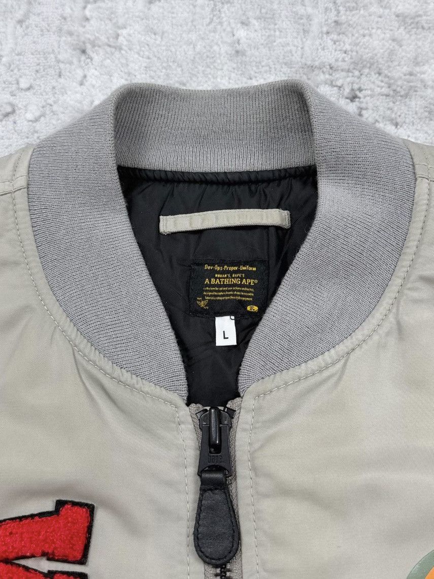 Bape A Bathing Ape WGM Shark Tiger Bomber Jacket Size L Size US L / EU 52-54 / 3 - 3 Thumbnail