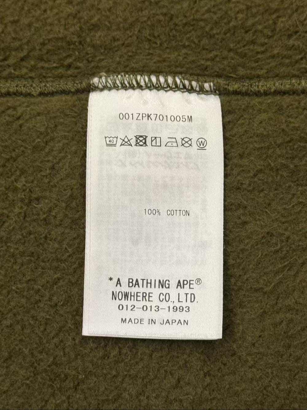Bape A Bathing Ape Shark Full-Zip Hoodie Green Size XL Size US XL / EU 56 / 4 - 4 Thumbnail