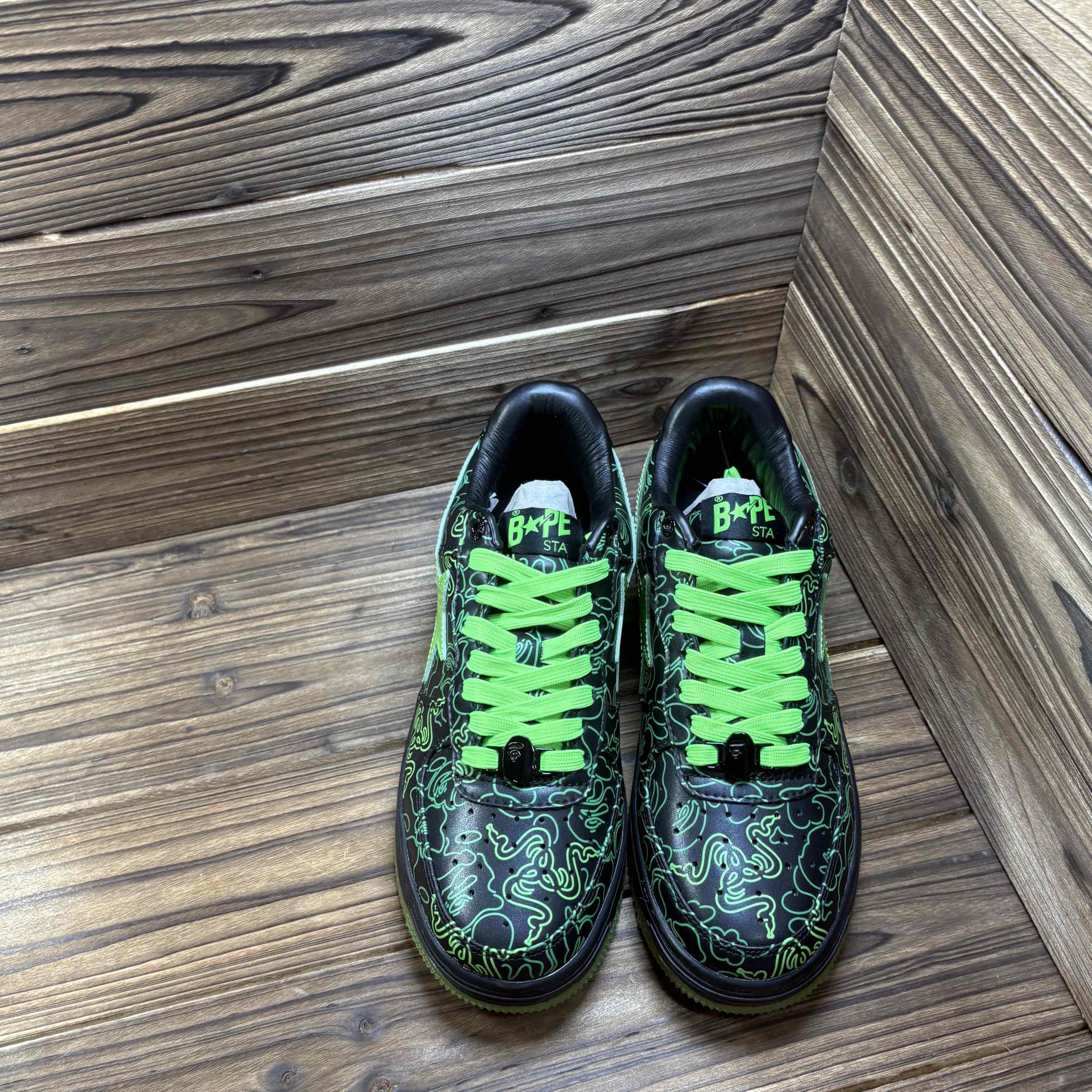 Bape A Bathing Ape x Razer Bape Sta Sneakers Size 8 Size US 8 / EU 41 - 7 Thumbnail