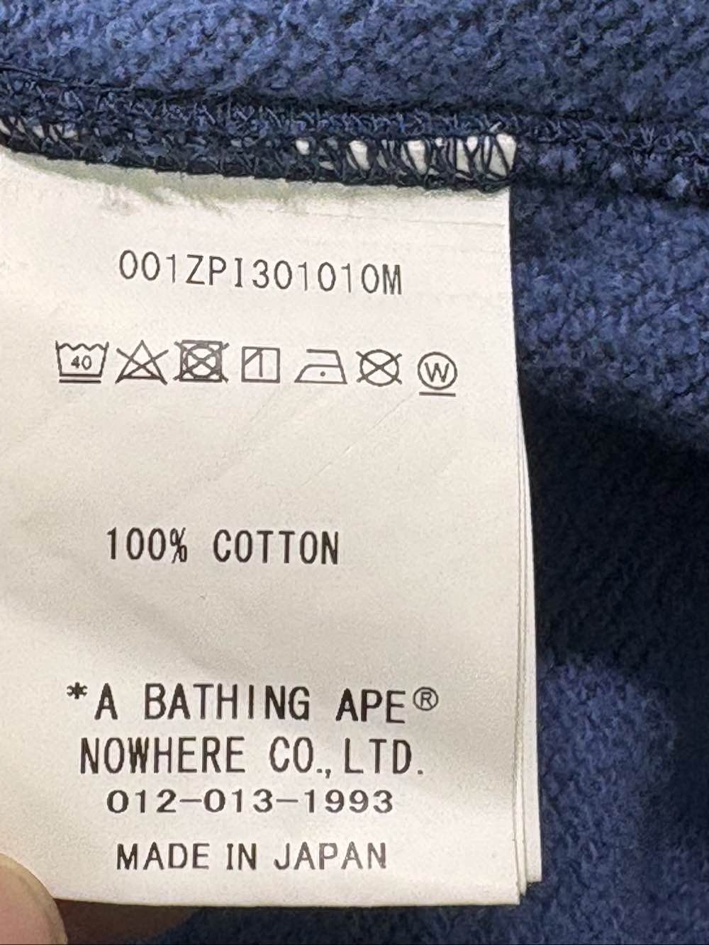 Bape A Bathing Ape Blue Camo Shark Hoodie Size XL Size US XL / EU 56 / 4 - 4 Thumbnail
