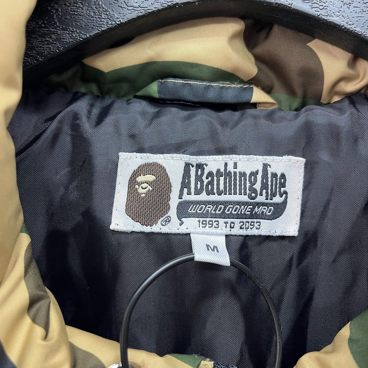 Bape A BATHING APE Camo Down Jacket Size M Size US M / EU 48-50 / 2 - 3 Thumbnail