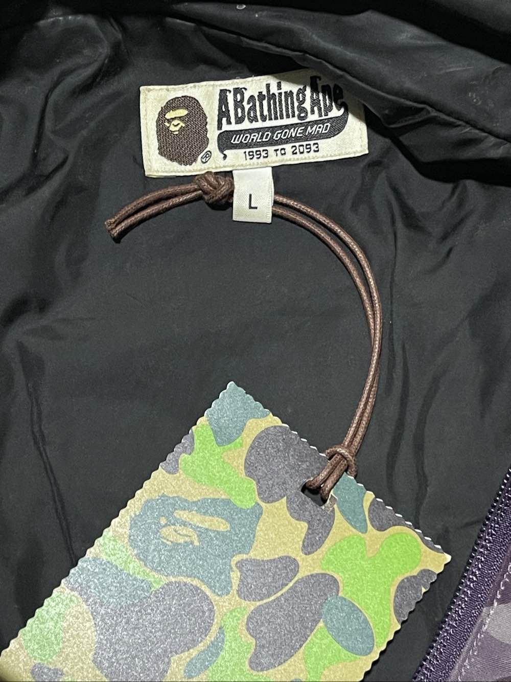 Bape A Bathing Ape Camo Hooded Jacket Size L Size US L / EU 52-54 / 3 - 3 Thumbnail