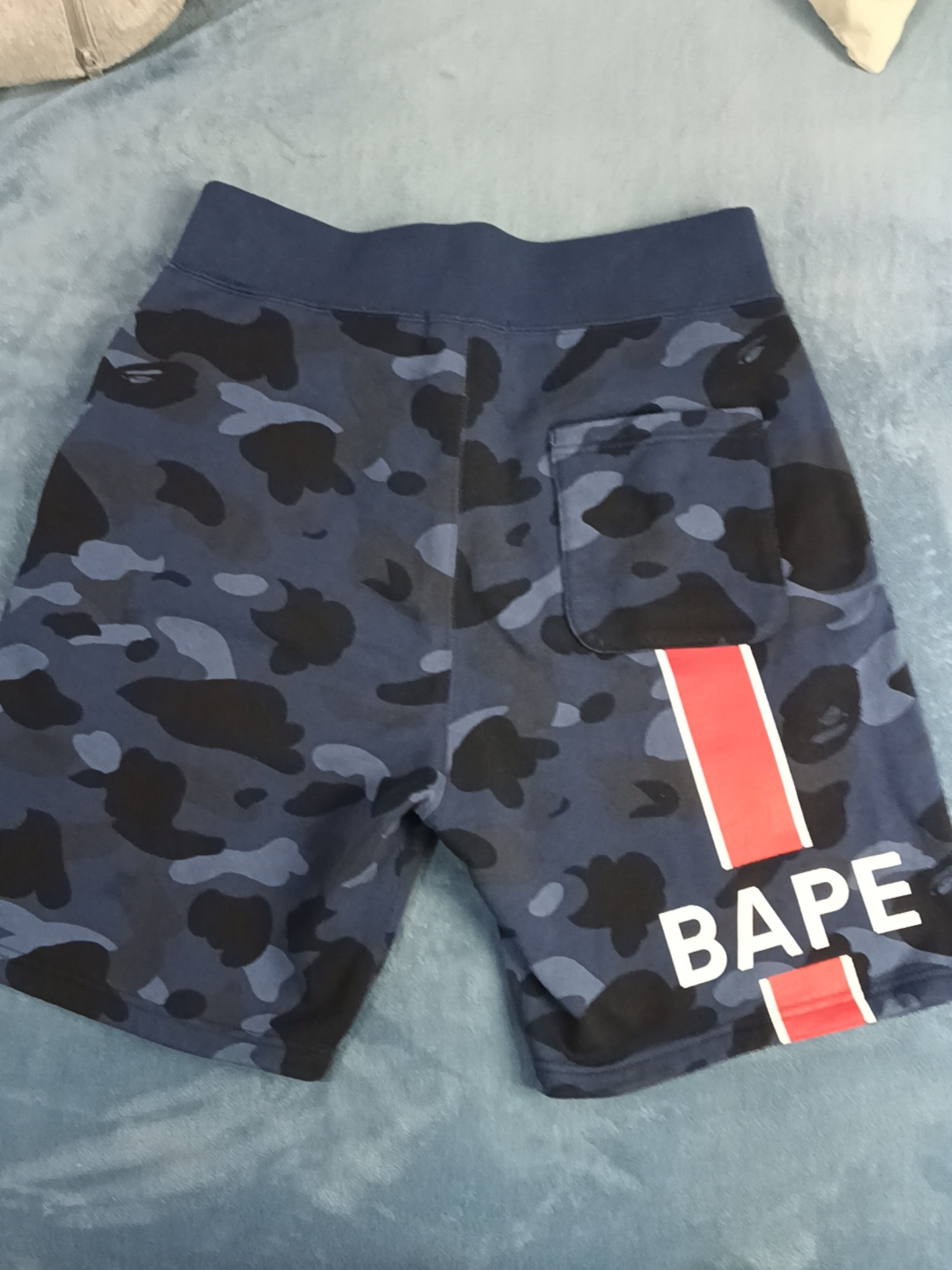 Bape A Bathing Ape x PSG Camo Shorts Size M Size US 32 / EU 48 - 2 Thumbnail