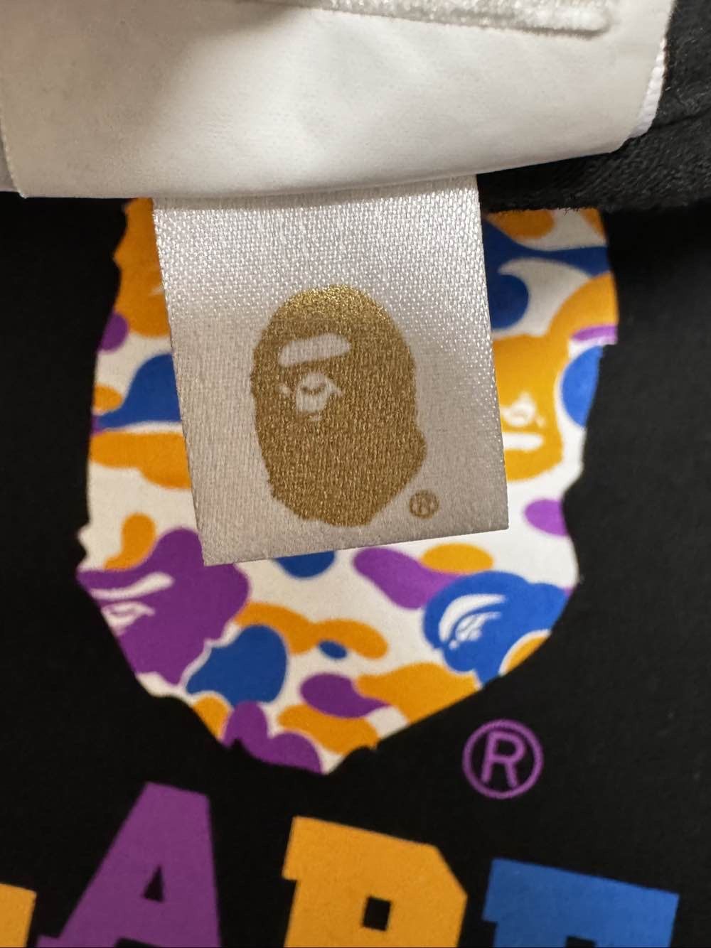 Bape A Bathing Ape Camo Logo T-Shirt Size XXL Size US XXL / EU 58 / 5 - 5 Thumbnail