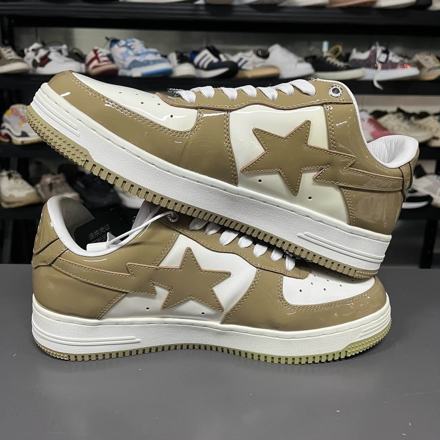 Bape A BATHING APE Patent Bape Sta Sneakers Size 11 Size US 12 / EU 45 - 8 Thumbnail