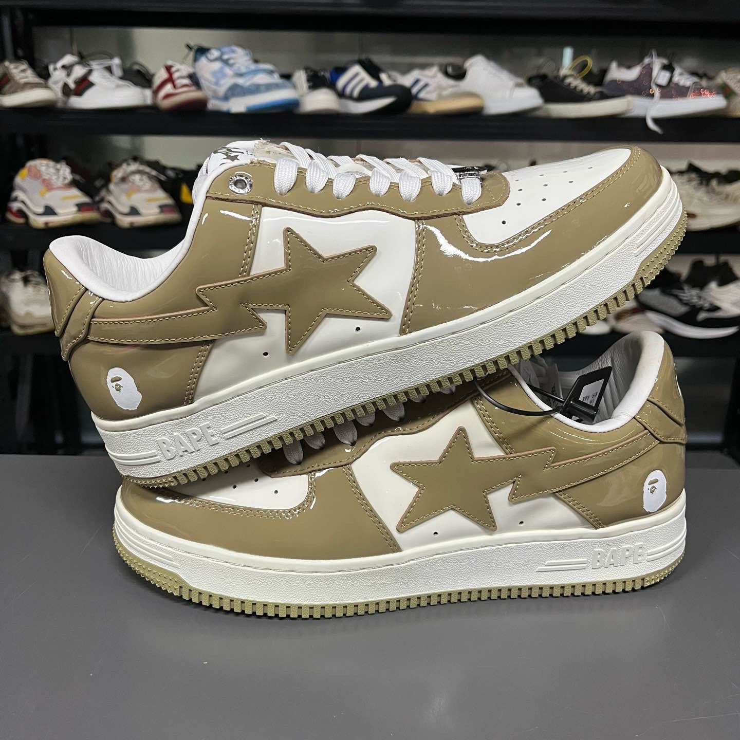 Bape A BATHING APE Patent Bape Sta Sneakers Size 11 Size US 12 / EU 45 - 7 Thumbnail
