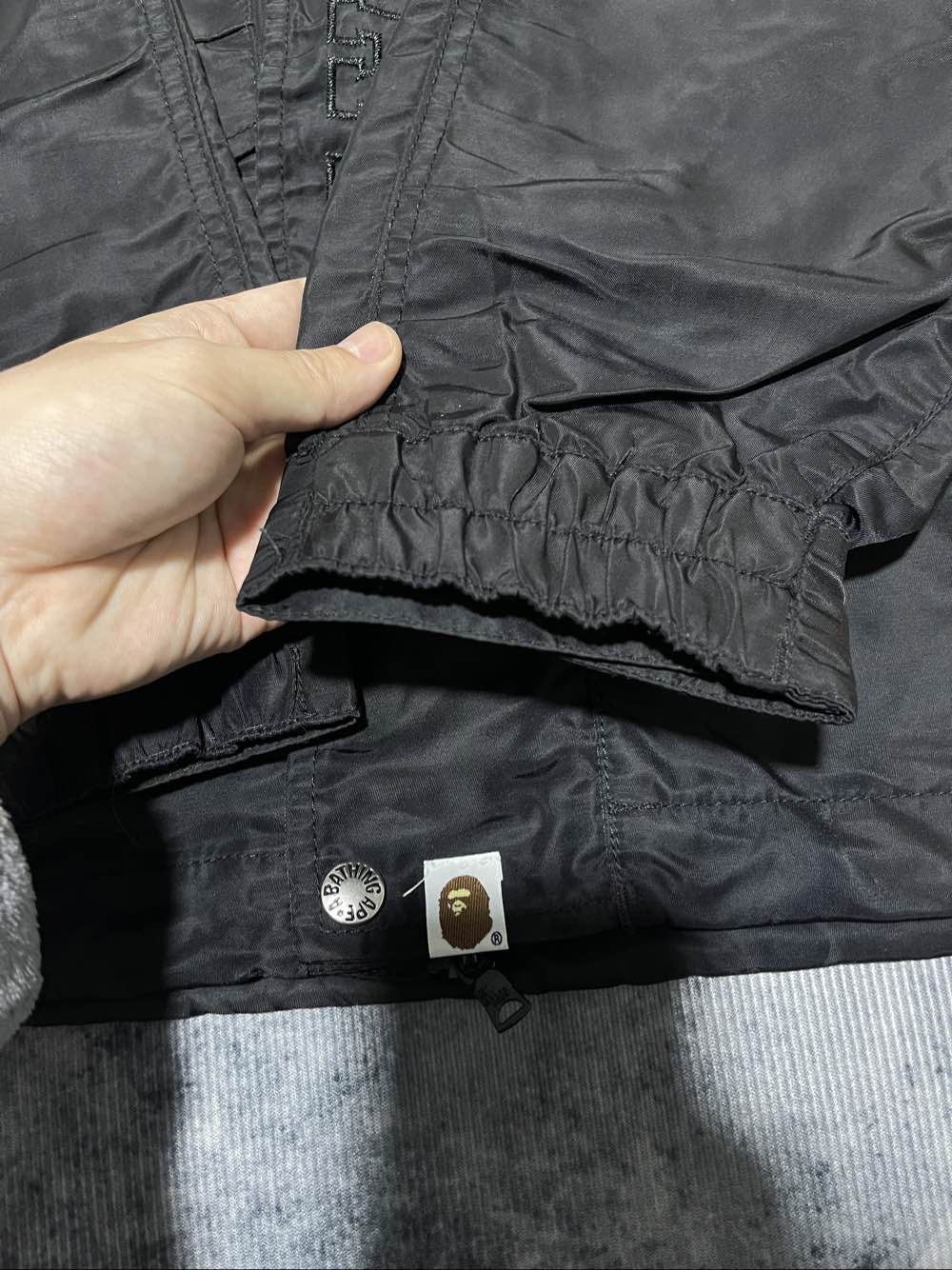 Bape A Bathing Ape Shark Embroidered Jacket Size L Size US L / EU 52-54 / 3 - 8 Thumbnail
