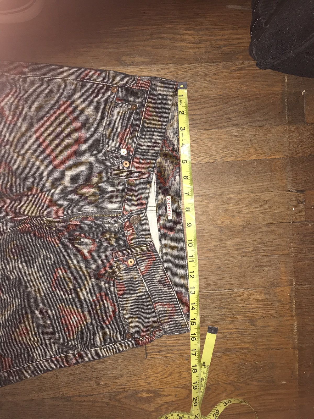Kapital Geometric Print Corduroy Trousers Size US 30 / EU 46 - 4 Thumbnail