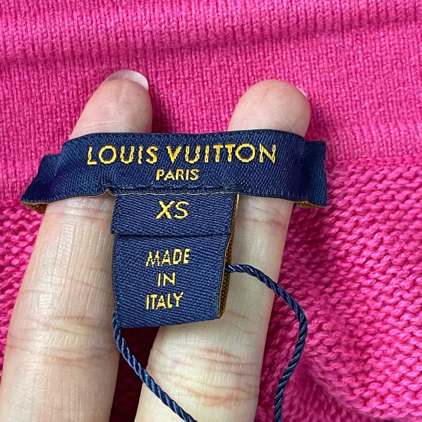 Louis Vuitton Louis Vuitton Pink Knit Zip Hem Pants Size XS Size 26" / US 2 / IT 38 - 3 Thumbnail