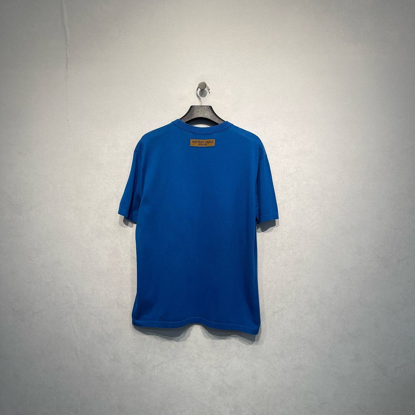 Louis Vuitton Louis Vuitton Logo T-Shirt Blue Size XL Size US XL / EU 56 / 4 - 2 Thumbnail
