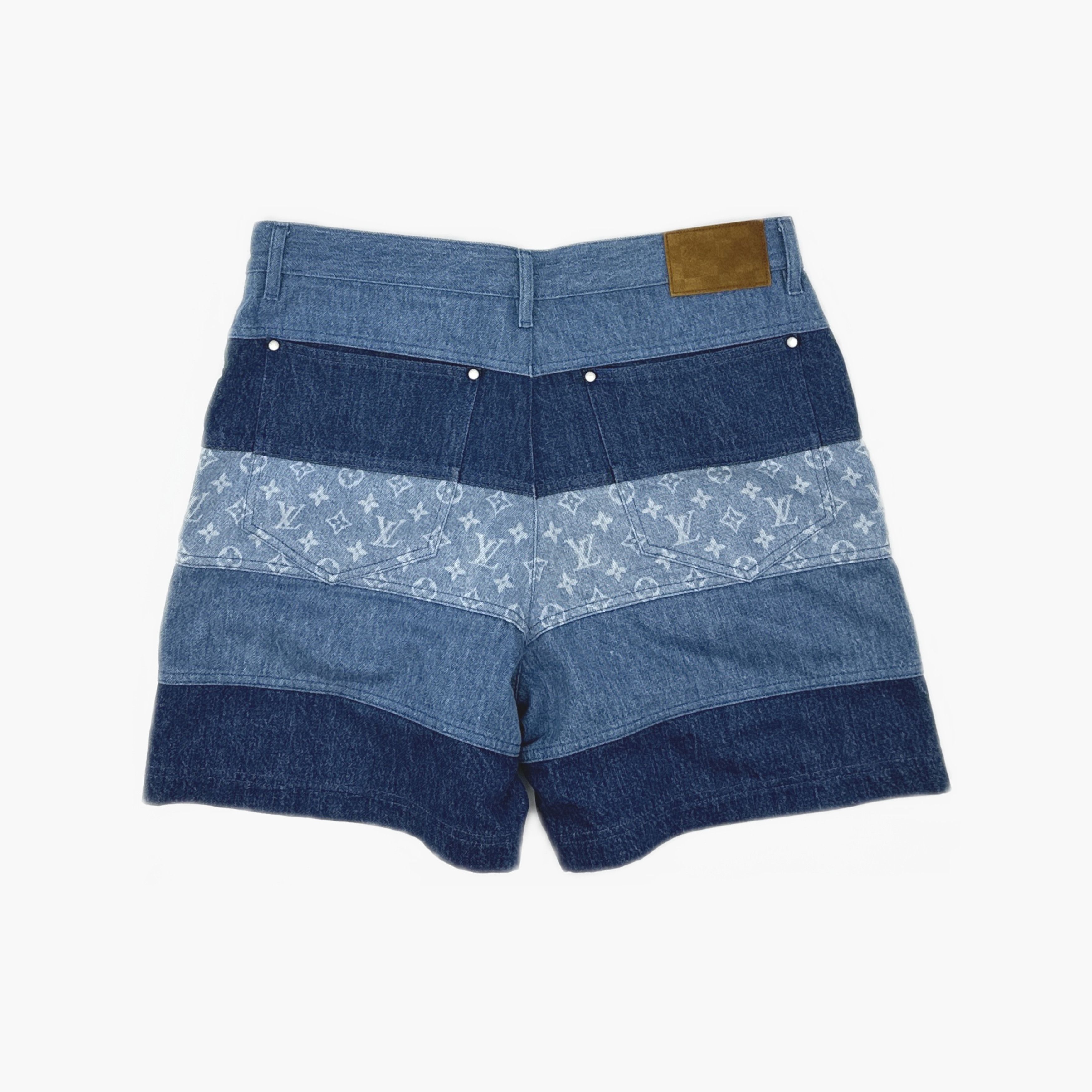Louis Vuitton Louis Vuitton Monogram Denim Shorts US 34 Size US 34 / EU 50 - 2 Thumbnail