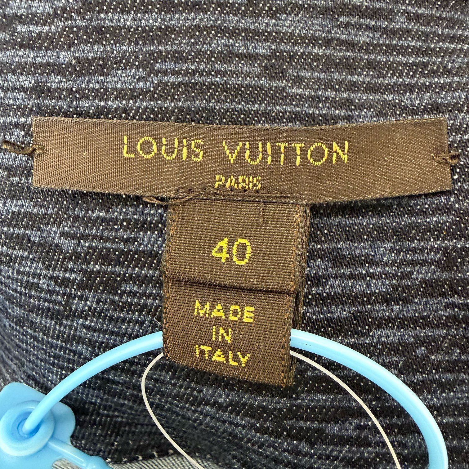 Louis Vuitton Louis Vuitton Denim Sleeveless Dress Size 40 Size S / US 4 / IT 40 - 3 Thumbnail