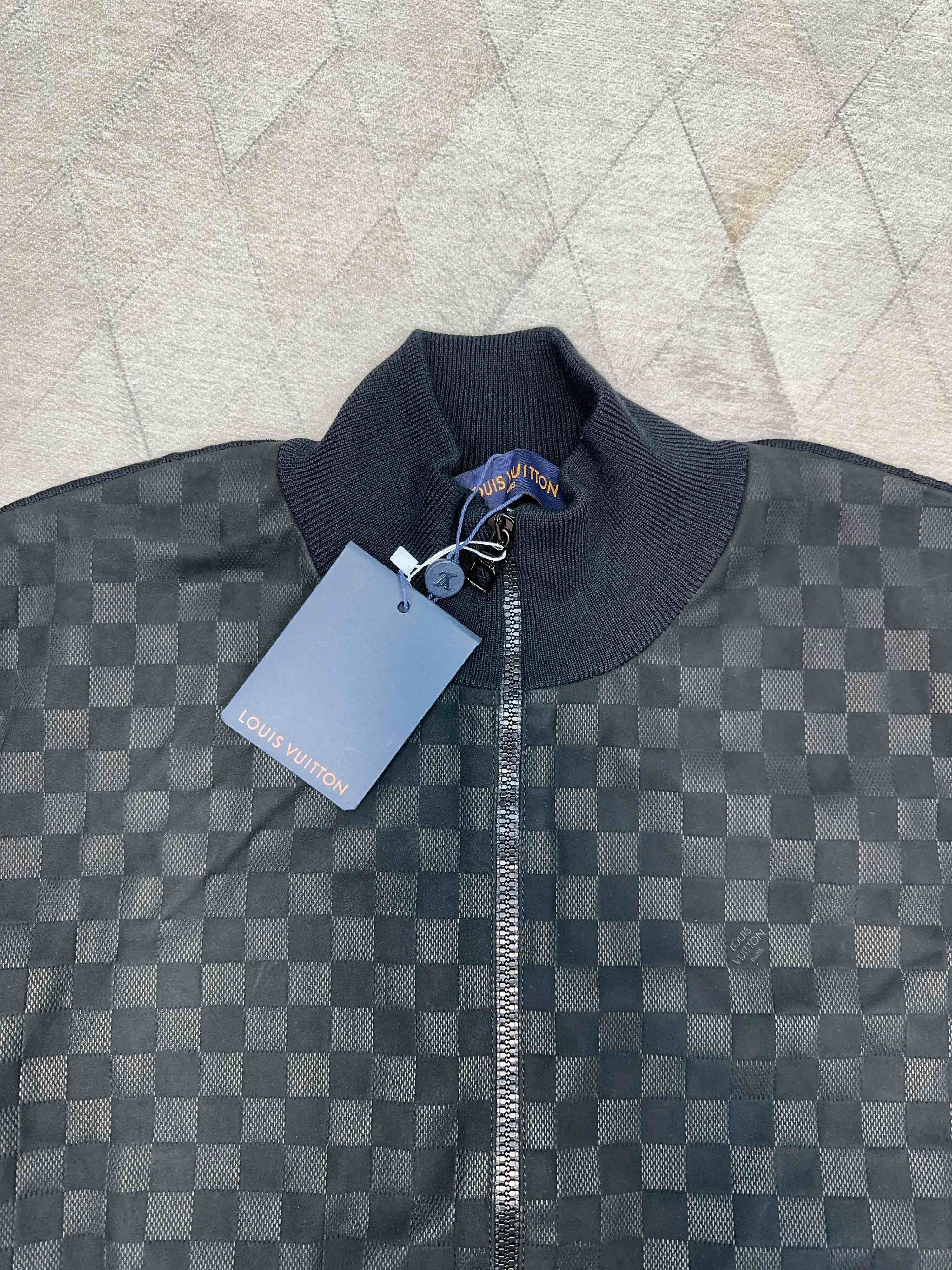 Louis Vuitton Louis Vuitton Damier Zip-Up Jacket Size XXL Size US XXL / EU 58 / 5 - 5 Thumbnail
