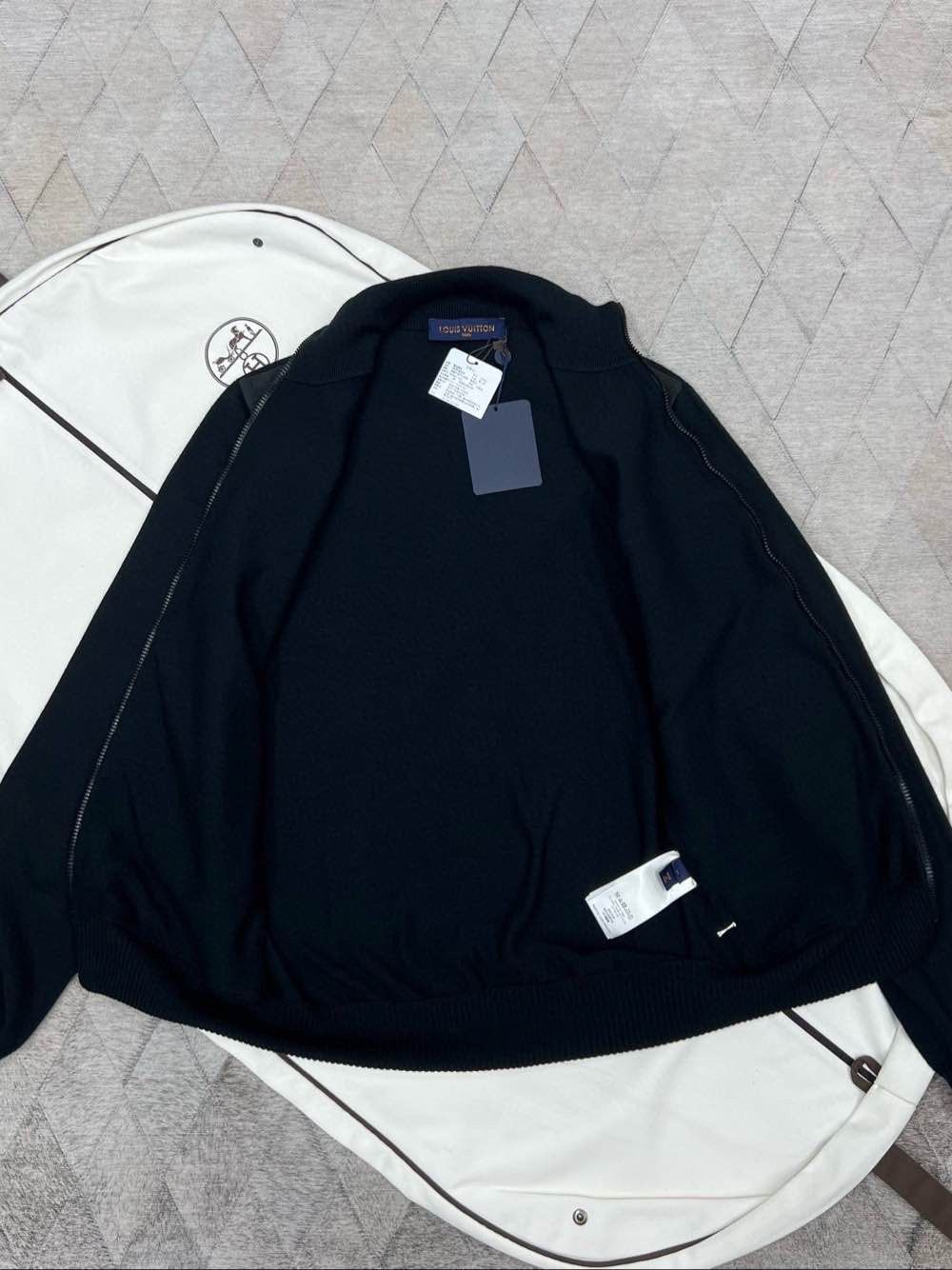 Louis Vuitton Louis Vuitton Damier Zip-Up Jacket Size XXL Size US XXL / EU 58 / 5 - 3 Thumbnail
