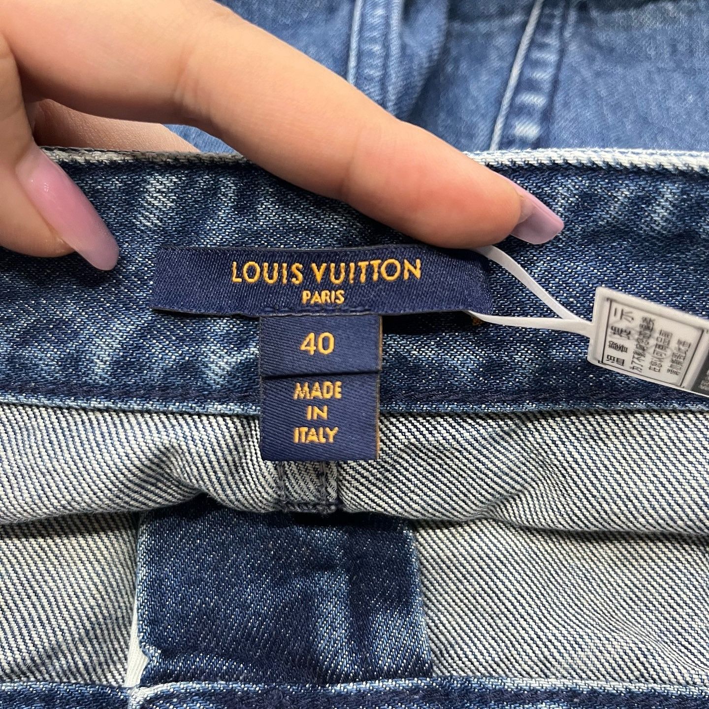 Louis Vuitton Louis Vuitton Monogram Denim Shorts Size 40 Size 27" / US 4 / IT 40 - 3 Thumbnail