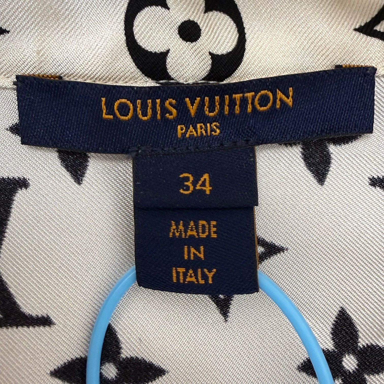 Louis Vuitton Louis Vuitton Monogram Button Up Shirt IT 34 Size XXS / US 00 / IT 34 - 3 Thumbnail