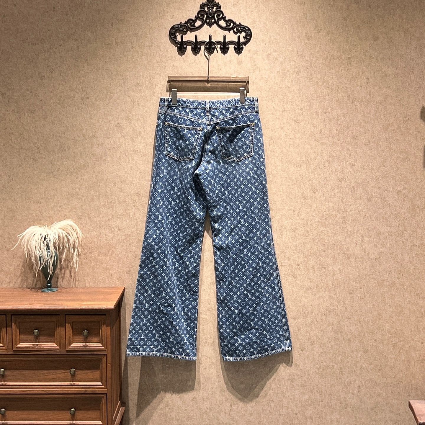 Louis Vuitton Louis Vuitton Monogram Jeans Size IT 40 Size 27" / US 4 / IT 40 - 2 Thumbnail