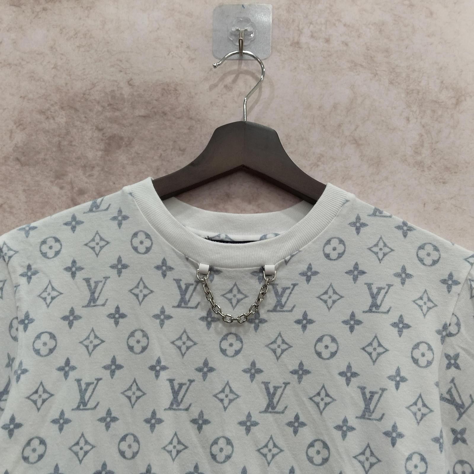 Louis Vuitton Louis Vuitton Monogram Chain T-Shirt Size XS Size US XS / EU 42 / 0 - 6 Thumbnail