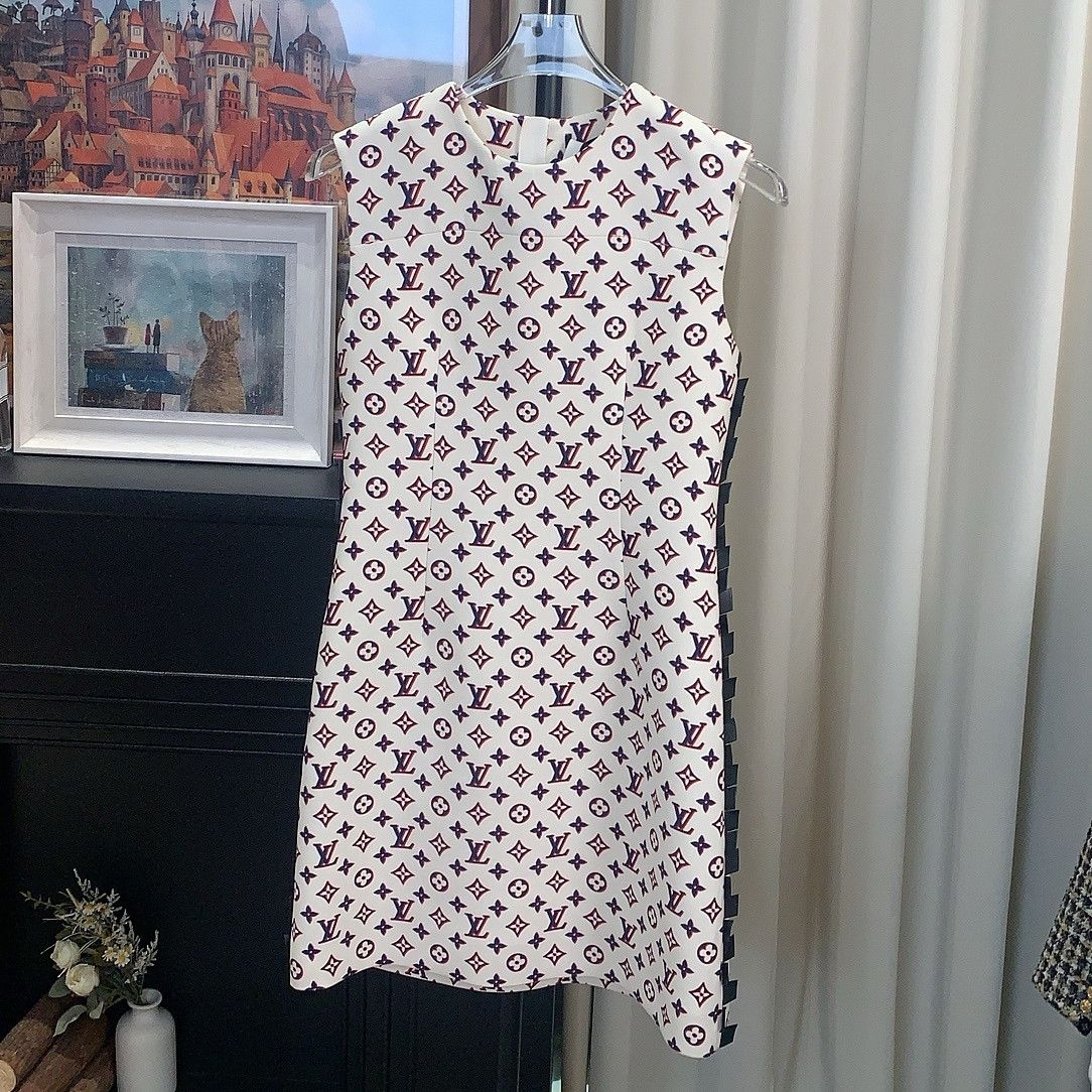 Louis Vuitton Louis Vuitton Monogram Sleeveless Mini Dress Size 36 Size XS / US 0-2 / IT 36-38 - 14 Thumbnail