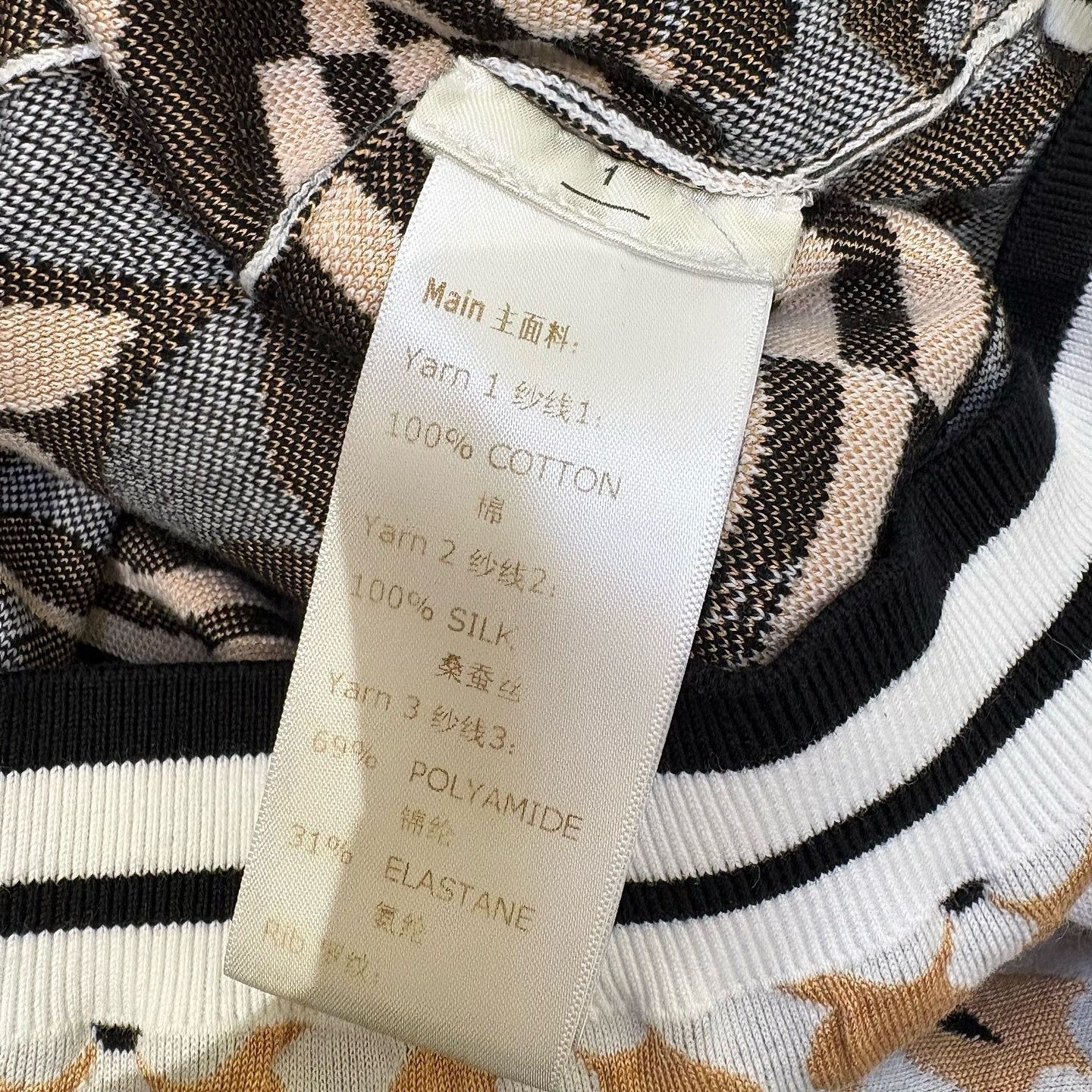 Louis Vuitton Louis Vuitton Monogram Pattern Cardigan Size M Size M / US 6-8 / IT 42-44 - 4 Thumbnail