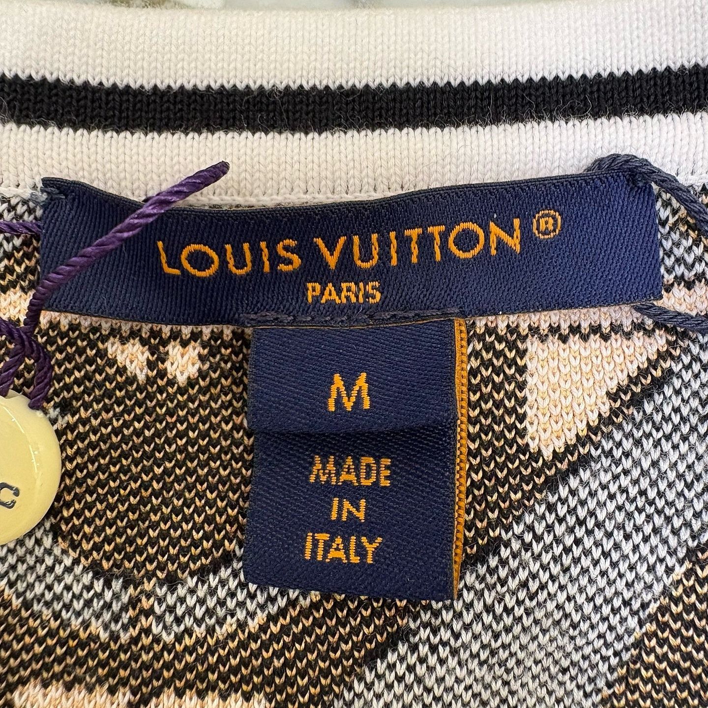 Louis Vuitton Louis Vuitton Monogram Pattern Cardigan Size M Size M / US 6-8 / IT 42-44 - 3 Thumbnail