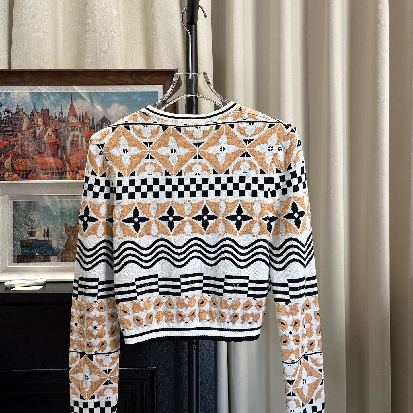 Louis Vuitton Louis Vuitton Monogram Pattern Cardigan Size M Size M / US 6-8 / IT 42-44 - 12 Thumbnail