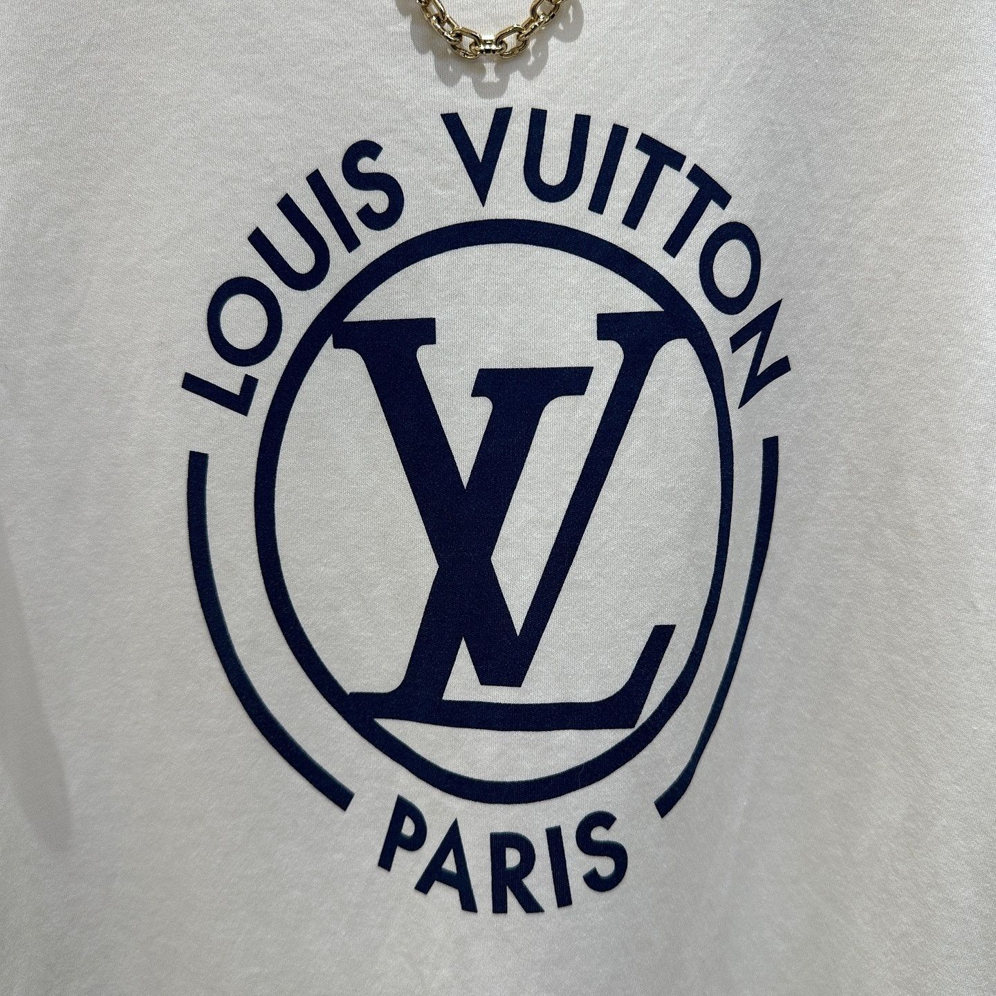Louis Vuitton Louis Vuitton Chain Detail T-Shirt Size XS Size XS / US 0-2 / IT 36-38 - 8 Thumbnail