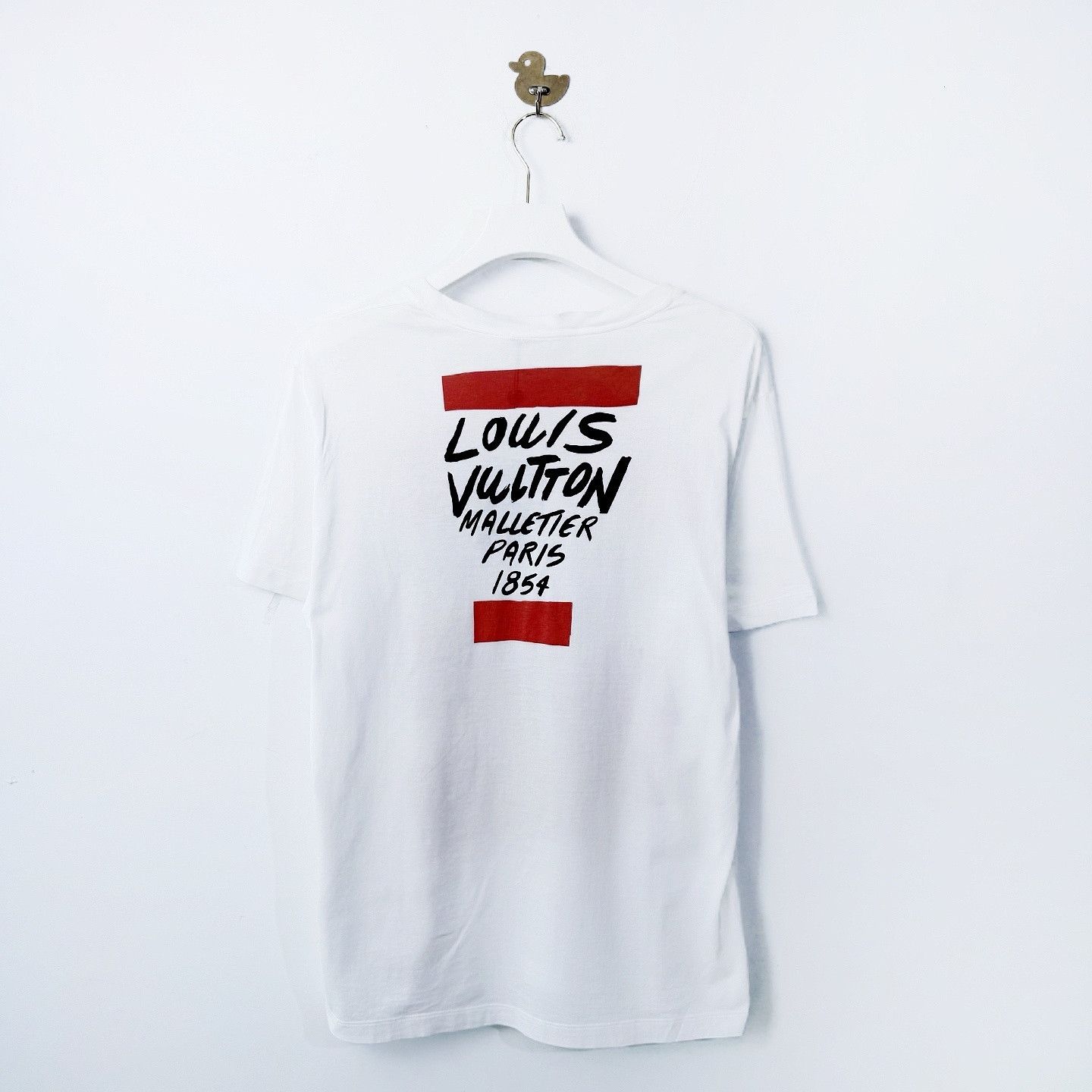 Louis Vuitton Louis Vuitton Logo Graphic T-Shirt US M Size US M / EU 48-50 / 2 - 2 Thumbnail