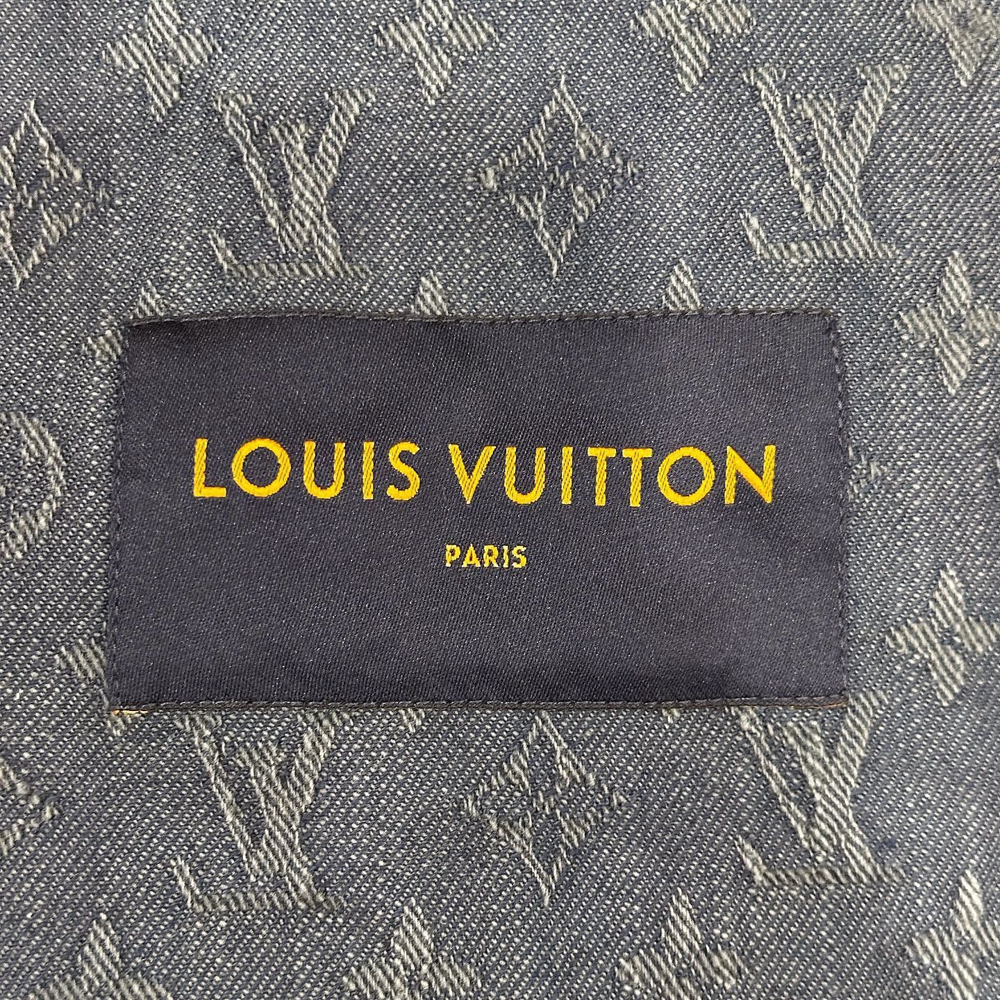 Louis Vuitton Louis Vuitton Monogram Denim Jacket Size 50 Size US M / EU 48-50 / 2 - 3 Thumbnail