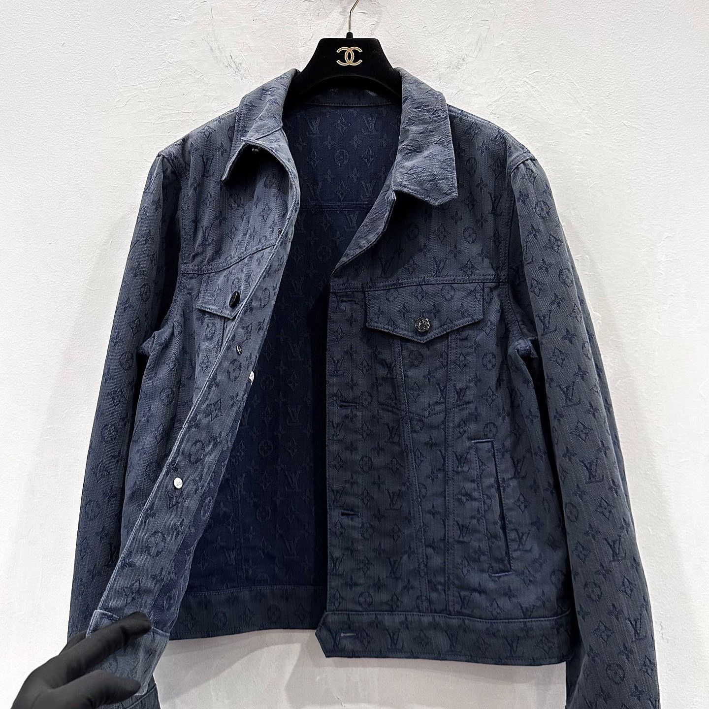 Louis Vuitton Louis Vuitton Monogram Denim Jacket Size 50 Size US M / EU 48-50 / 2 - 5 Thumbnail