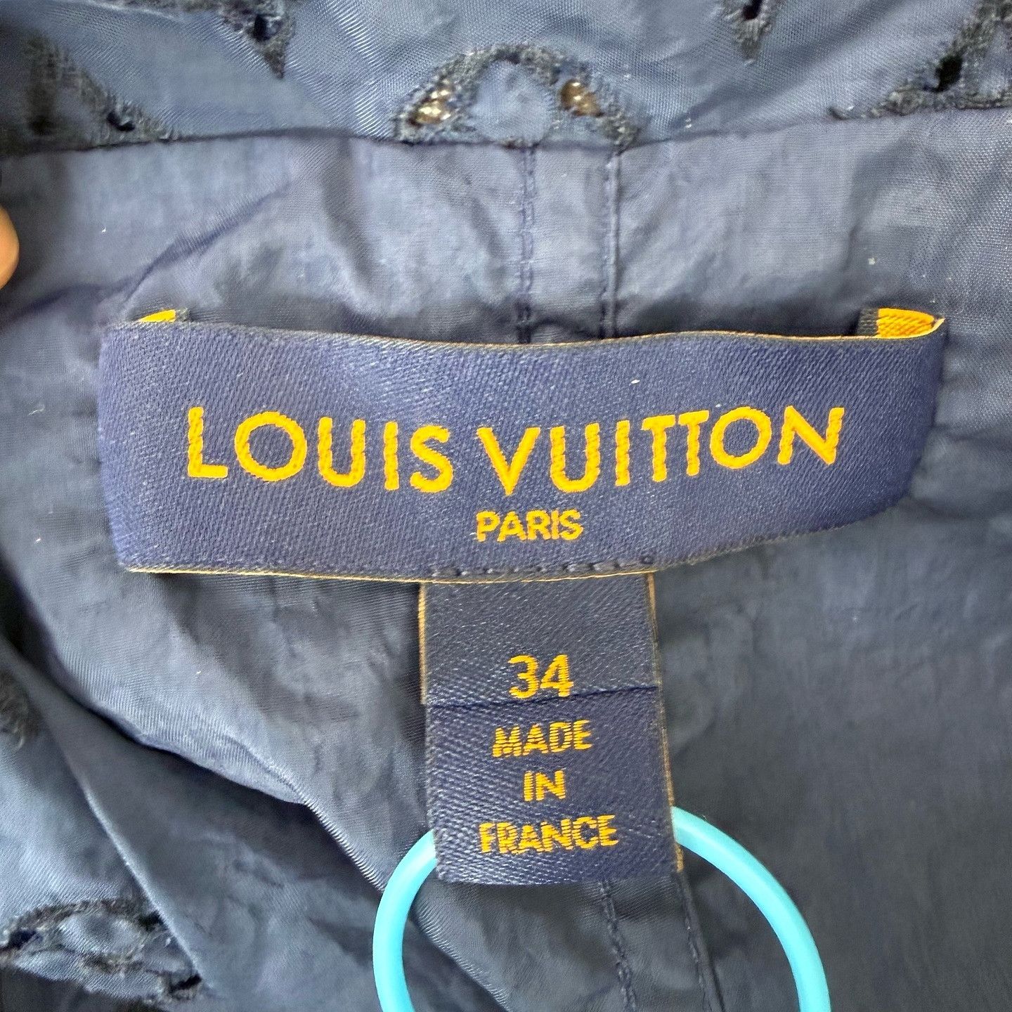 Louis Vuitton Louis Vuitton Monogram Eyelet Hooded Jacket Size 34 Size XS / US 0-2 / IT 36-38 - 3 Thumbnail