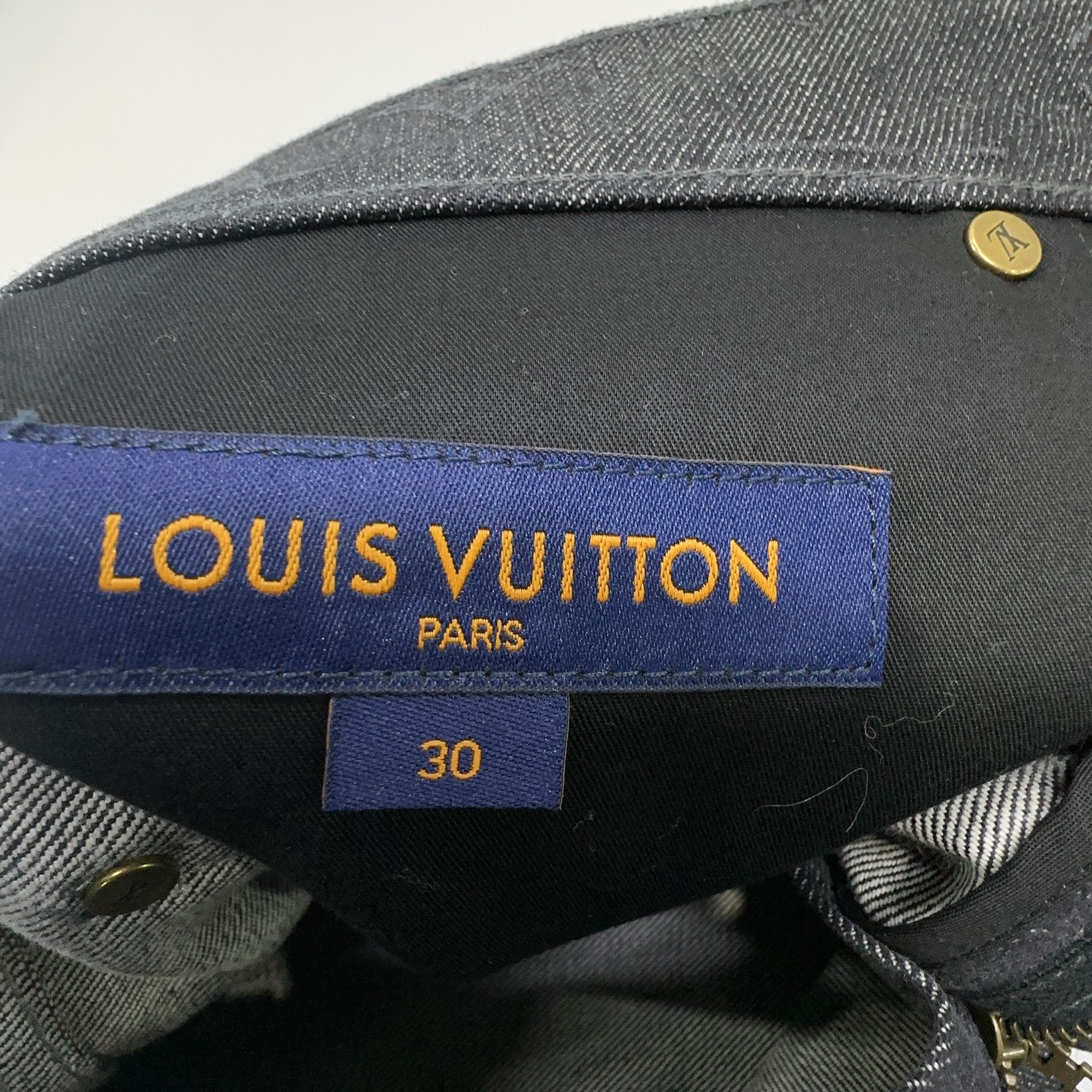 Louis Vuitton Louis Vuitton Monogram Denim Jeans Size 30 Size US 30 / EU 46 - 3 Thumbnail