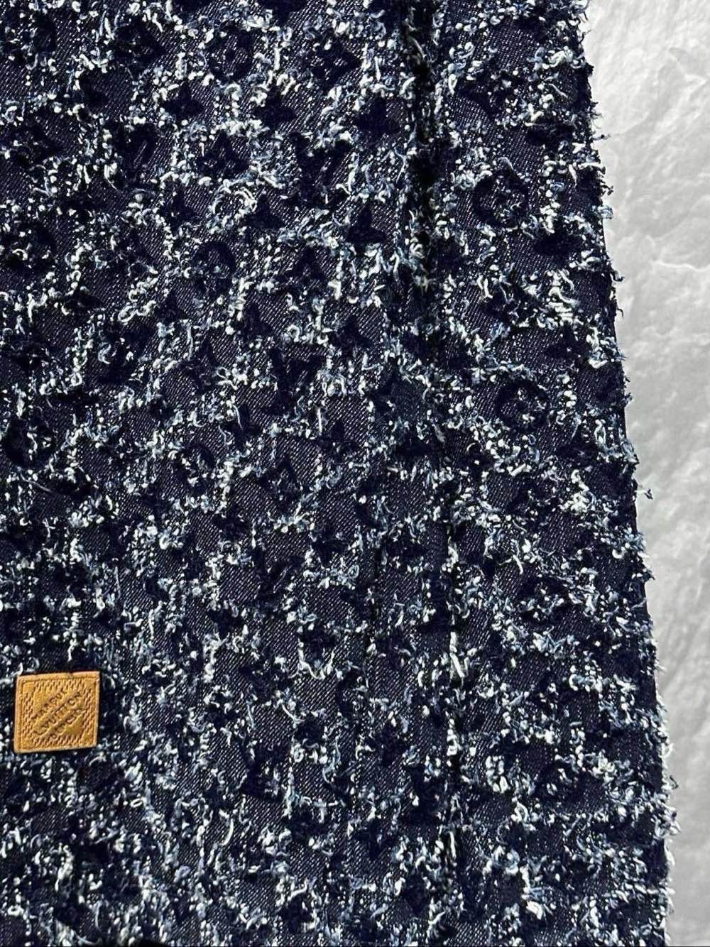 Louis Vuitton Louis Vuitton Textured Monogram Hooded Jacket US M Size US M / EU 48-50 / 2 - 6 Thumbnail