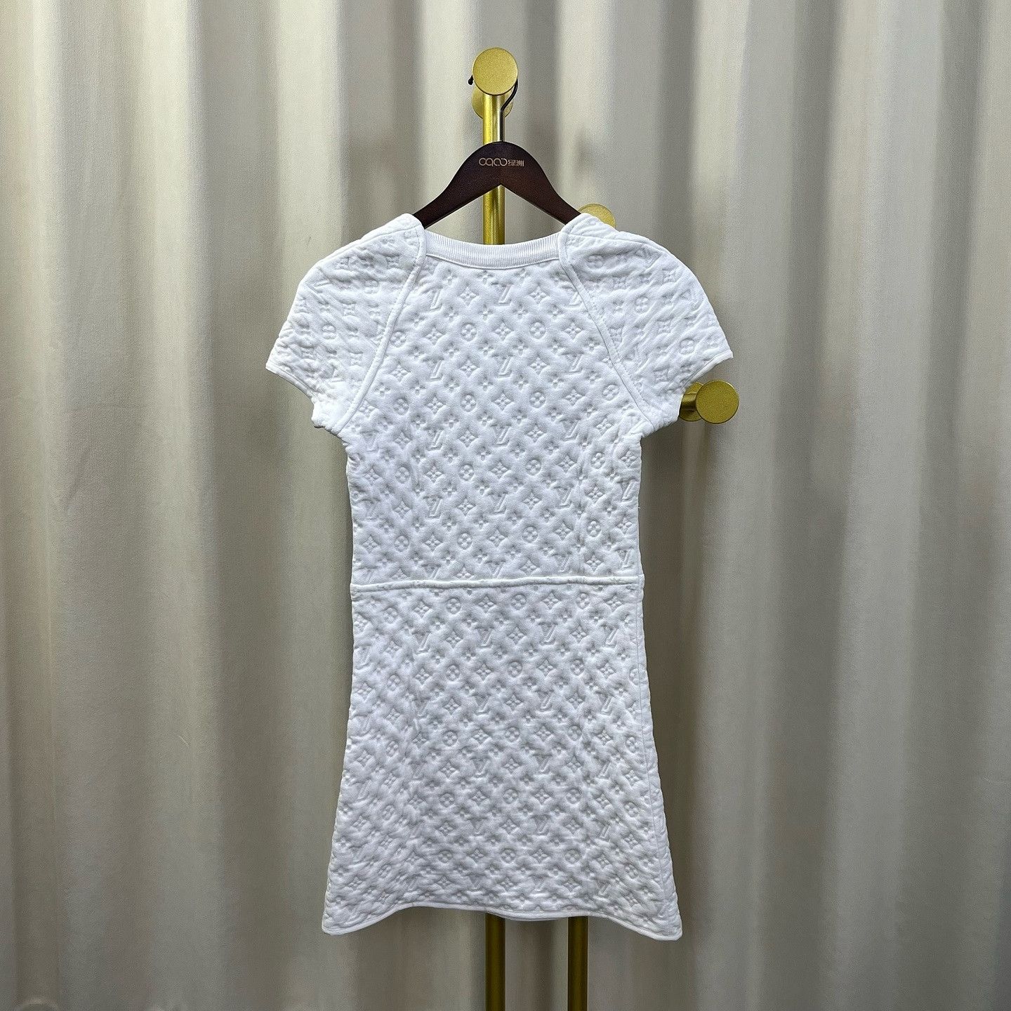 Louis Vuitton Louis Vuitton Embossed Monogram Mini Dress Size XS Size XS / US 0-2 / IT 36-38 - 2 Thumbnail