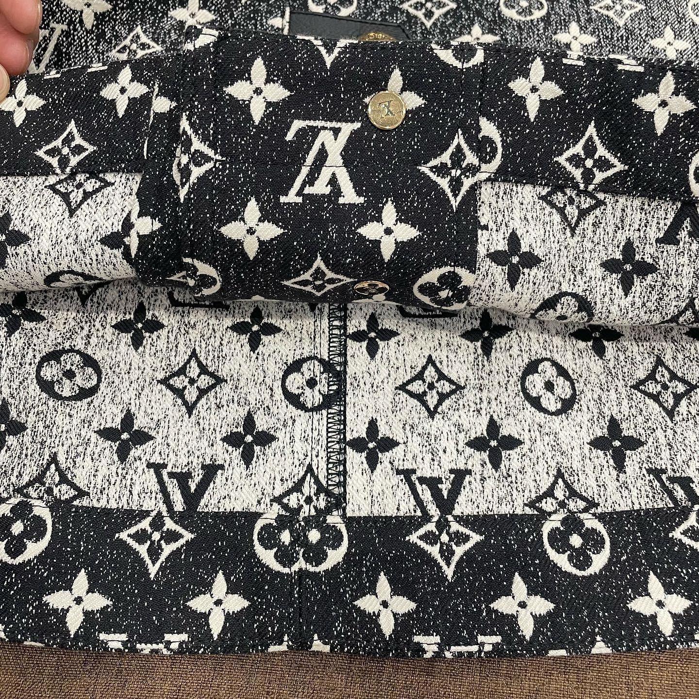 Louis Vuitton Louis Vuitton Monogram Cotton Dress Size 40 Size S / US 4 / IT 40 - 7 Thumbnail