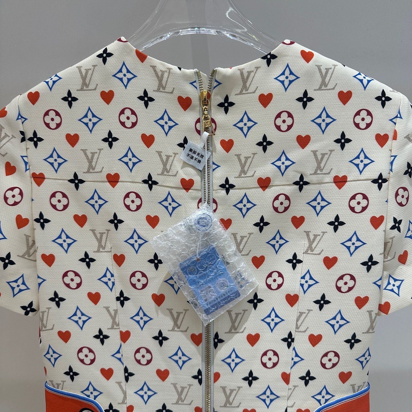 Louis Vuitton Louis Vuitton Monogram Heart Print Mini Dress Size 36 Size XS / US 0-2 / IT 36-38 - 7 Thumbnail