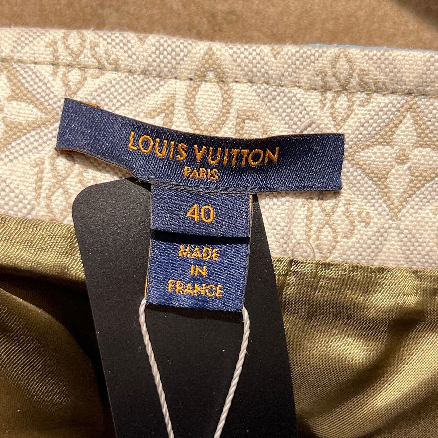 Louis Vuitton Louis Vuitton Monogram Mini Skirt Size 40 Size 28" / US 6 / IT 42 - 3 Thumbnail
